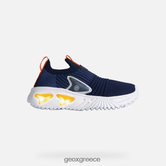 4DBLR01982 ναυτικό/πορτοκαλί Geox αγόρι βοηθός