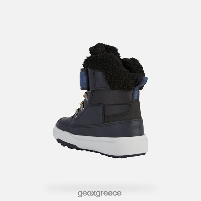 4DBLR01112 ναυτικό/μαύρο Geox bunshee pg abx junior