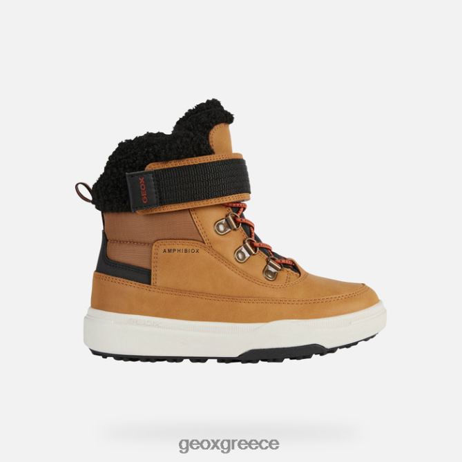 4DBLR01113 σκούρο κίτρινο/μαύρο Geox bunshee pg abx junior