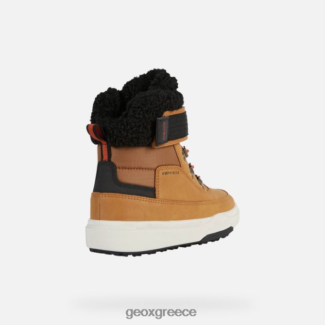 4DBLR01113 σκούρο κίτρινο/μαύρο Geox bunshee pg abx junior