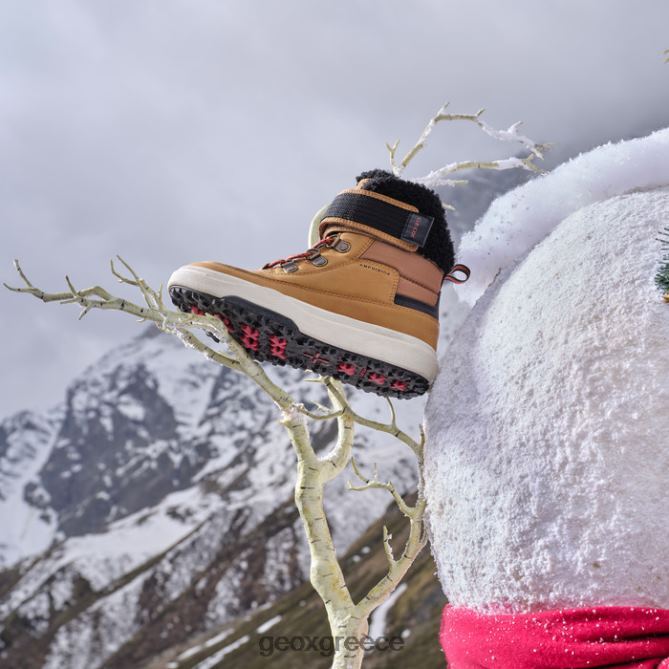 4DBLR01113 σκούρο κίτρινο/μαύρο Geox bunshee pg abx junior