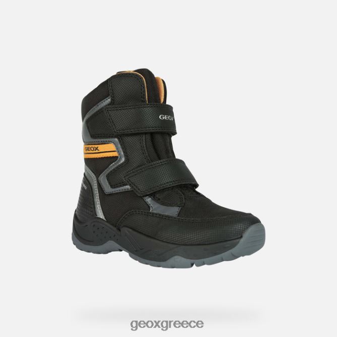 4DBLR01295 μαύρο/κίτρινο Geox αγόρι σεντιέρο αβξ