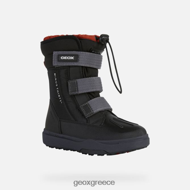 4DBLR01319 μαύρο/σκουριά Geox bunshee pg abx αγόρι