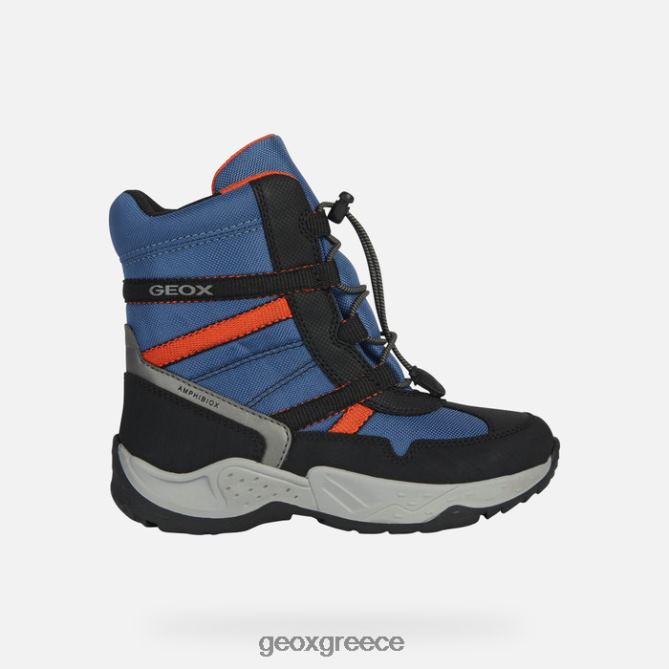 4DBLR01357 avio/πορτοκαλί Geox αγόρι σεντιέρο αβξ