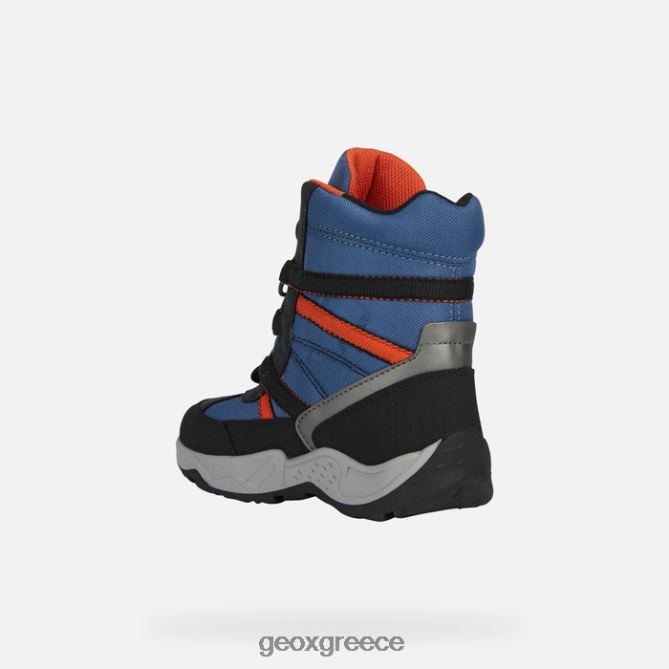 4DBLR01357 avio/πορτοκαλί Geox αγόρι σεντιέρο αβξ