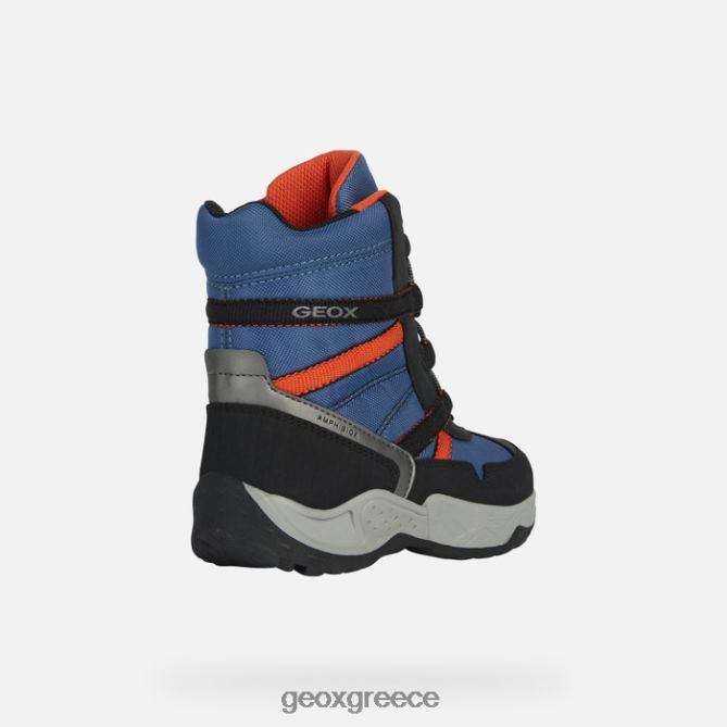 4DBLR01357 avio/πορτοκαλί Geox αγόρι σεντιέρο αβξ