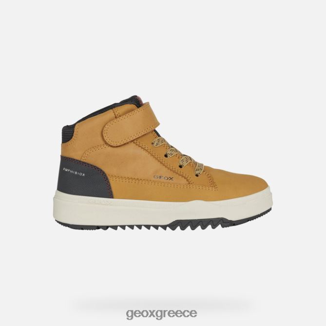 4DBLR01986 σκούρο κίτρινο/μαύρο Geox bunshee abx αγόρι