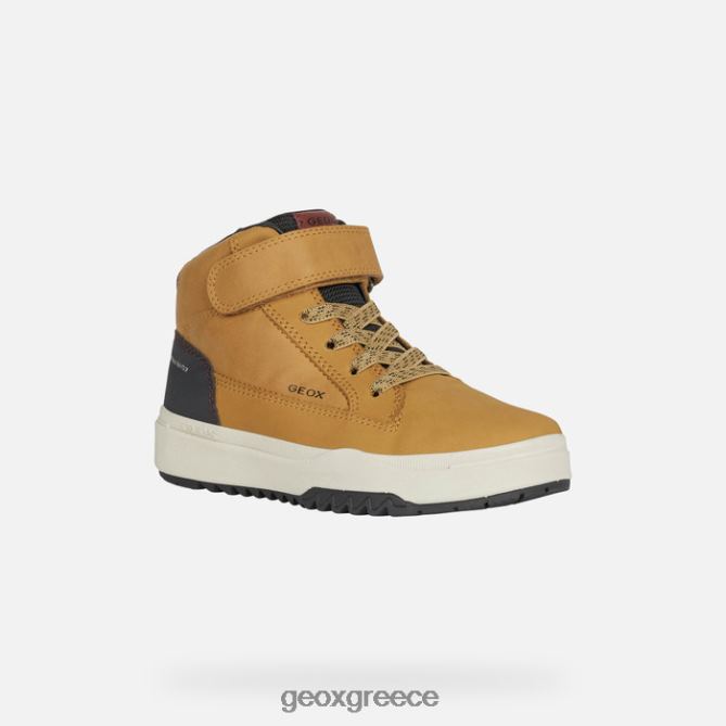 4DBLR01986 σκούρο κίτρινο/μαύρο Geox bunshee abx αγόρι