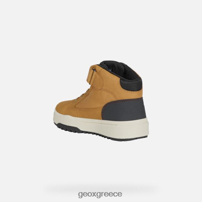 4DBLR01986 σκούρο κίτρινο/μαύρο Geox bunshee abx αγόρι
