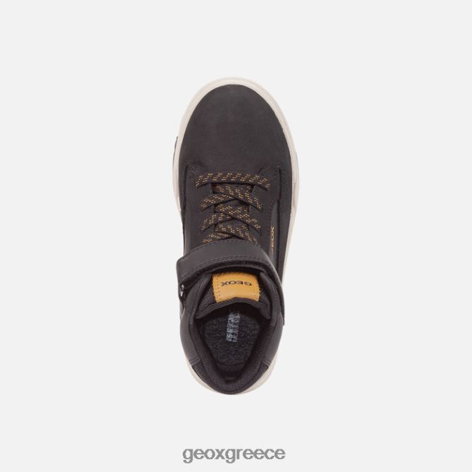 4DBLR01987 μαύρο/σκούρο κίτρινο Geox bunshee abx αγόρι