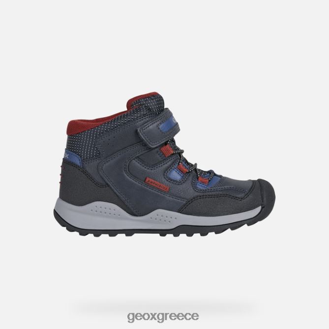4DBLR04 ναυτικό/σκούρο κόκκινο Geox teram abx αγόρι