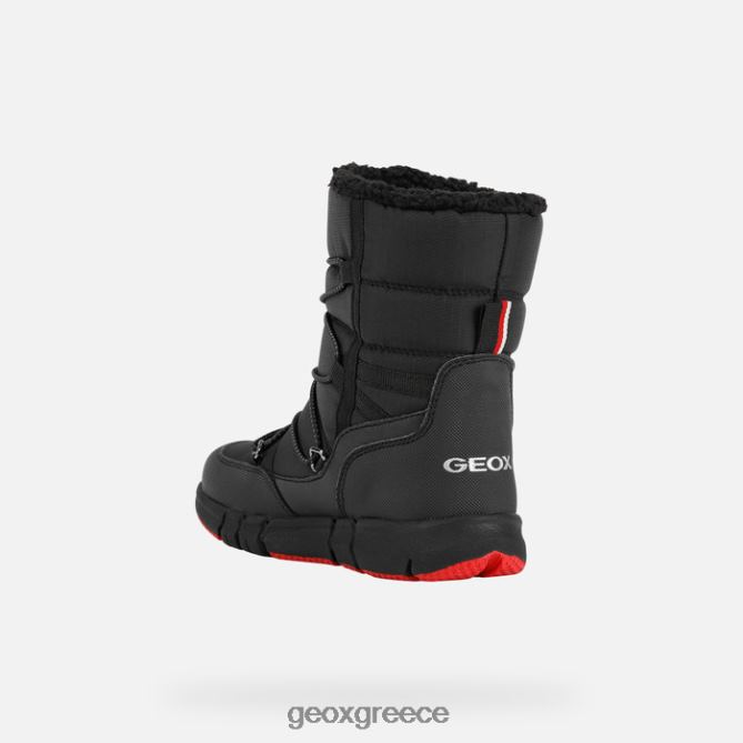 4DBLR01363 μαύρος Geox flexyper abx αγόρι