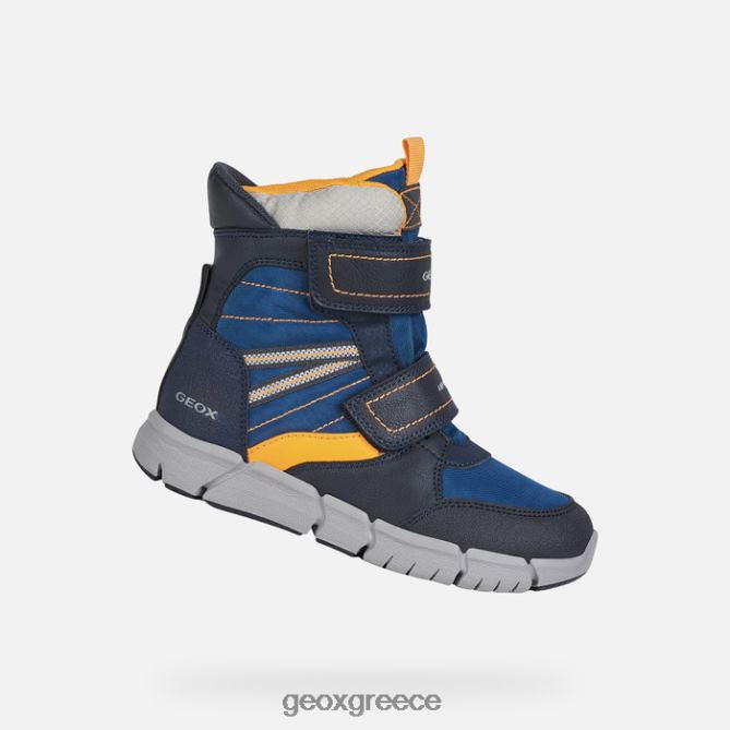 4DBLR01390 ναυτικό/πορτοκαλί Geox flexyper abx αγόρι