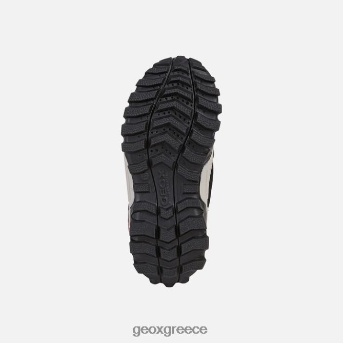 4DBLR01402 μαύρο κόκκινο Geox αγόρι από τα Ιμαλάια