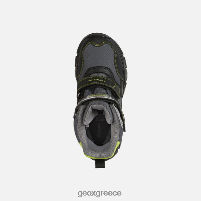 4DBLR01409 σκούρο γκρι / ασβέστη Geox αγόρι abx nevegal