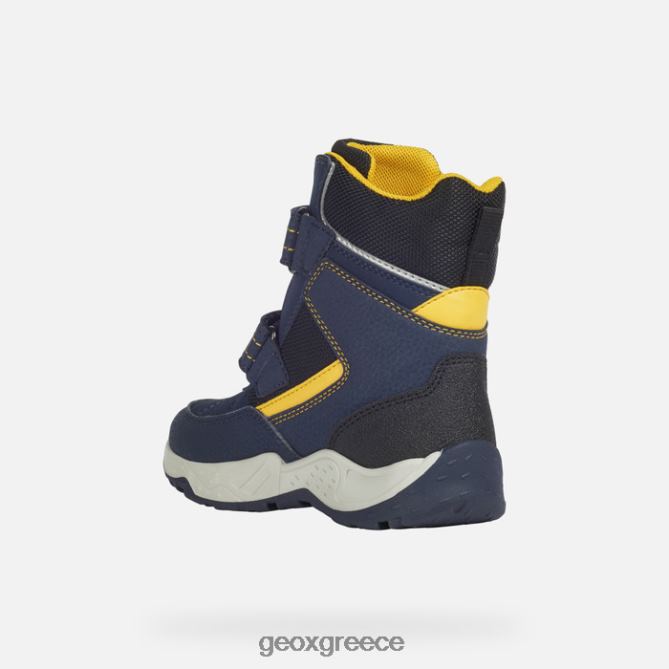 4DBLR01415 ναυτικό/κίτρινο Geox αγόρι σεντιέρο