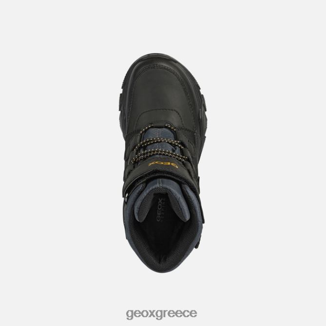 4DBLR01420 μαύρο/σκούρο κίτρινο Geox αγόρι abx nevegal