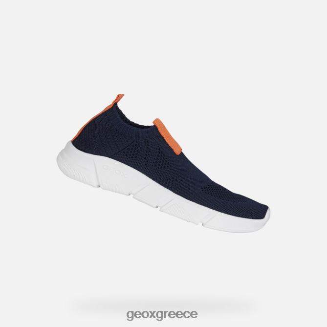 4DBLR01869 ναυτικό/πορτοκαλί Geox Άριλ Τζούνιορ