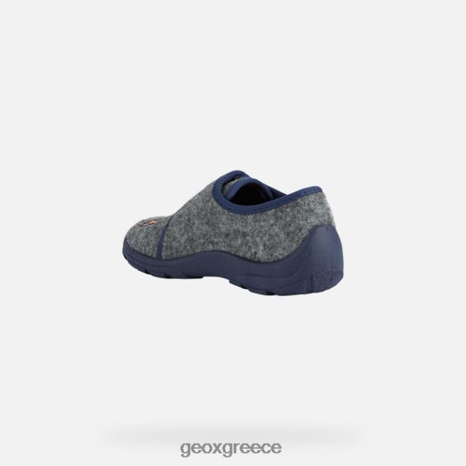 4DBLR01922 γκρι/ναυτικό Geox nymel junior