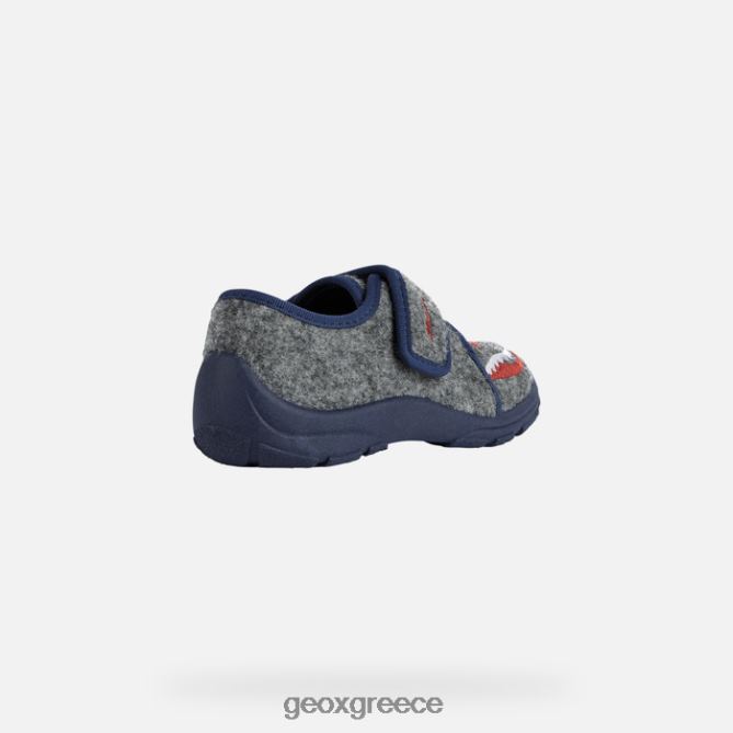 4DBLR01922 γκρι/ναυτικό Geox nymel junior