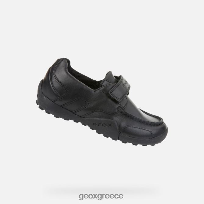 4DBLR01259 μαύρος Geox αγόρι χειμωνιάτικο φίδι