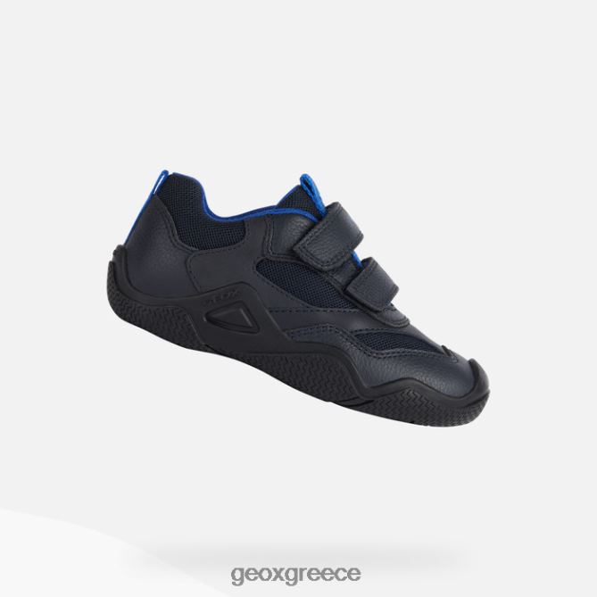 4DBLR01860 ναυτικό/βασιλικό Geox wader junior