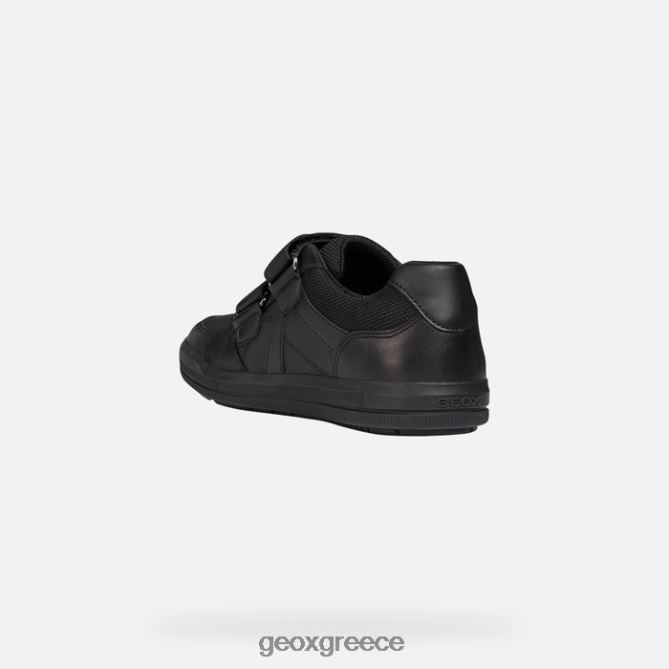 4DBLR0979 μαύρος Geox arzach junior