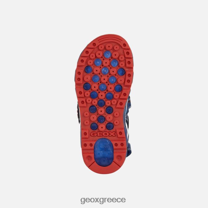 4DBLR01046 ναυτικό/βασιλικό Geox σανδάλι android junior