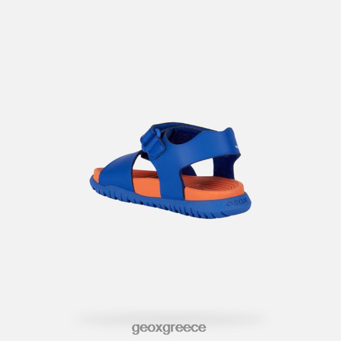4DBLR01053 βασιλικό/πορτοκαλί Geox σανδάλι fusbetto junior