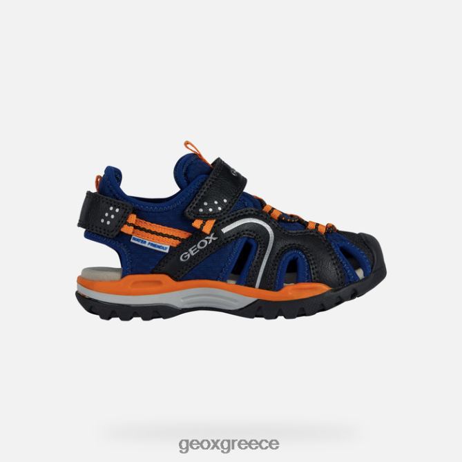 4DBLR01280 ναυτικό/πορτοκαλί Geox borealis αγόρι