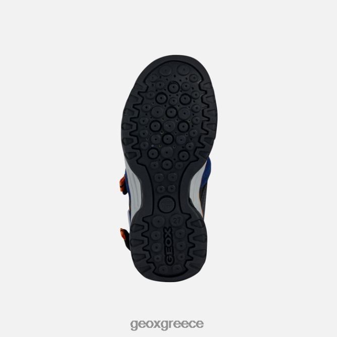 4DBLR01280 ναυτικό/πορτοκαλί Geox borealis αγόρι