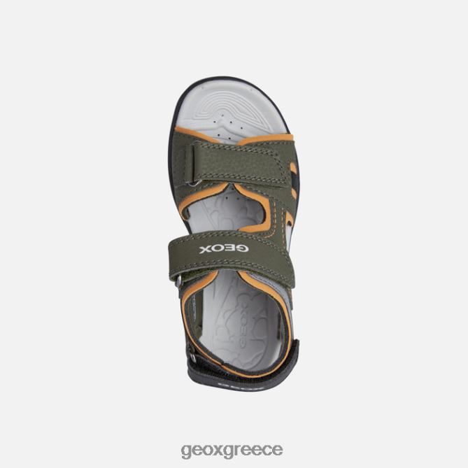 4DBLR01313 στρατιωτικός/πορτοκαλί Geox αγόρι vaniett