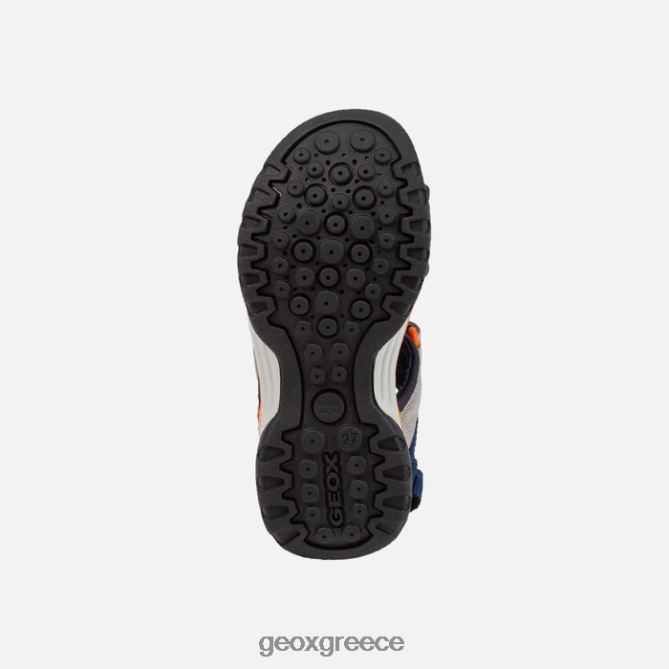 4DBLR01315 ναυτικό/πορτοκαλί Geox borealis αγόρι