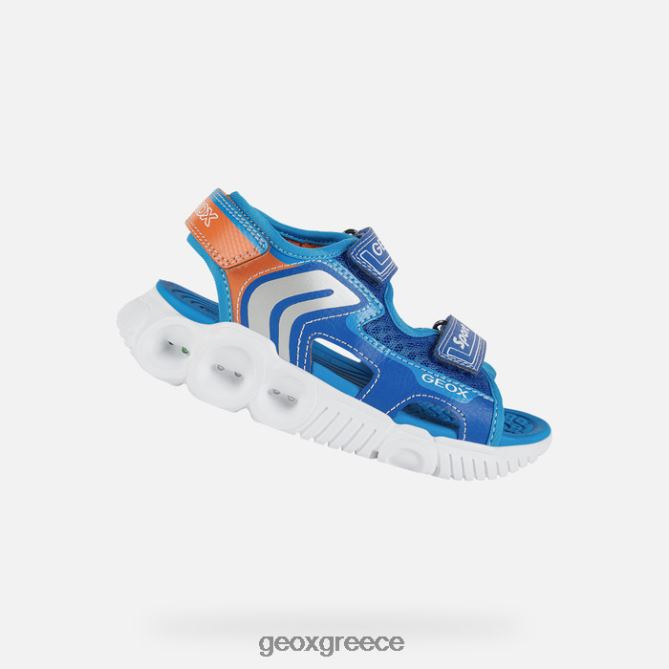 4DBLR01320 βασιλικό/πορτοκαλί Geox σανδάλι σανδάλι αγόρι