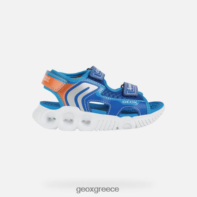 4DBLR01320 βασιλικό/πορτοκαλί Geox σανδάλι σανδάλι αγόρι