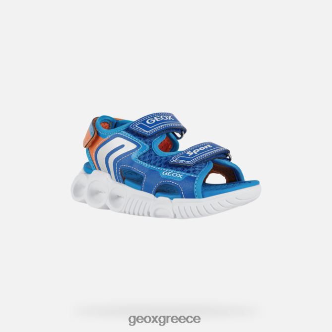 4DBLR01320 βασιλικό/πορτοκαλί Geox σανδάλι σανδάλι αγόρι
