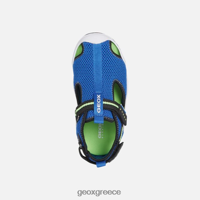 4DBLR01348 βασιλική/φθοροπράσινη Geox wader junior