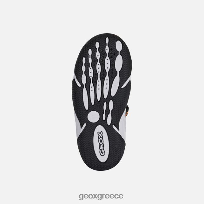 4DBLR01349 navy/fluo orange Geox wader junior