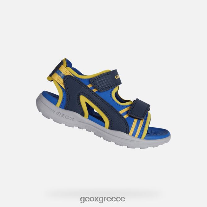 4DBLR01375 ναυτικό/κίτρινο Geox αγόρι vaniett