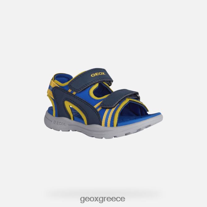 4DBLR01375 ναυτικό/κίτρινο Geox αγόρι vaniett