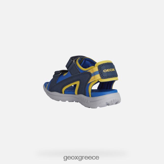 4DBLR01375 ναυτικό/κίτρινο Geox αγόρι vaniett