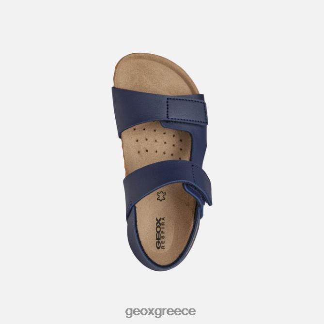 4DBLR01378 ναυτικό/πορτοκαλί Geox γκίτα αγόρι