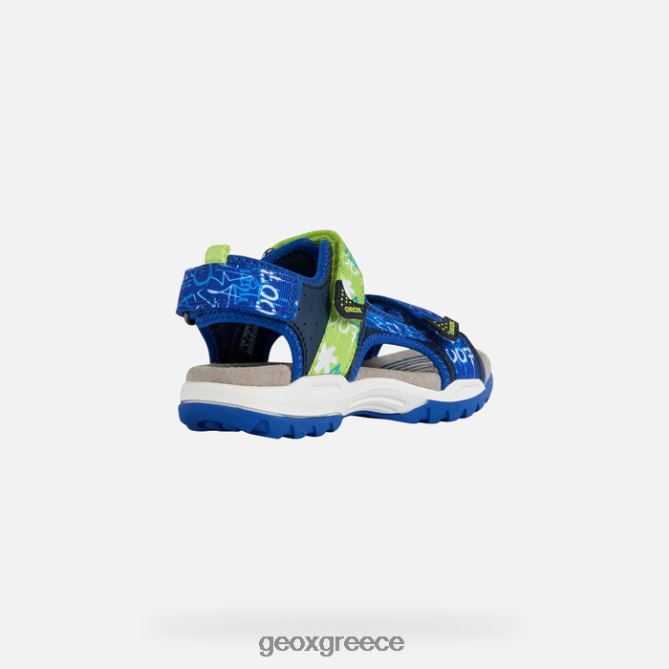4DBLR01957 ναυτικό / ασβέστη Geox borealis αγόρι