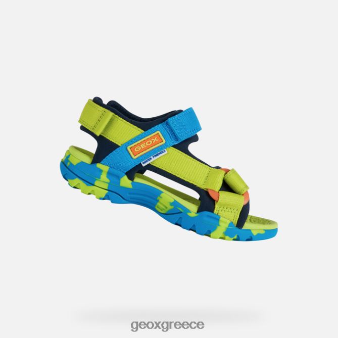 4DBLR01962 ασβέστης/ουρανός Geox borealis αγόρι