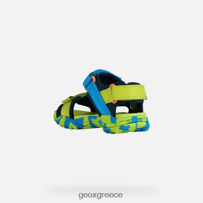 4DBLR01962 ασβέστης/ουρανός Geox borealis αγόρι