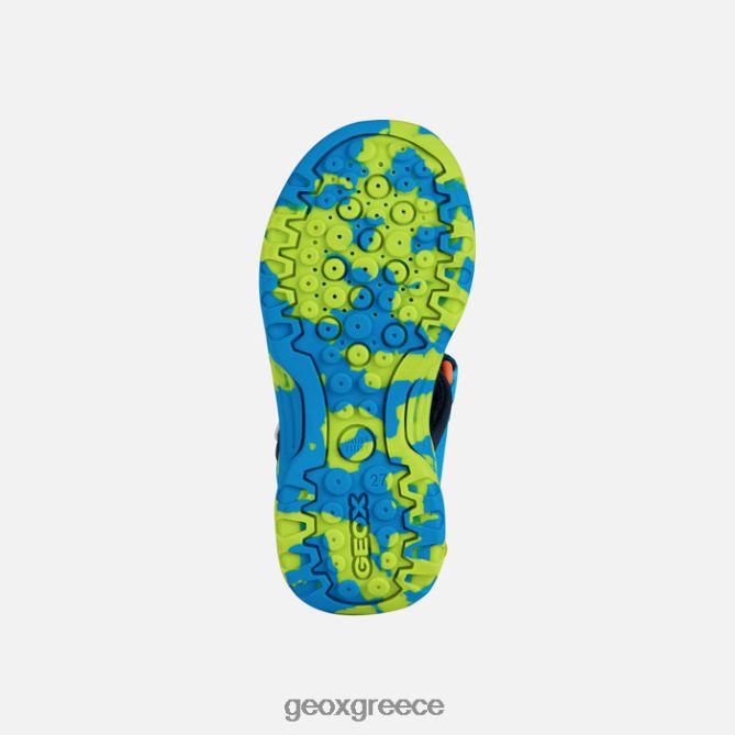 4DBLR01962 ασβέστης/ουρανός Geox borealis αγόρι