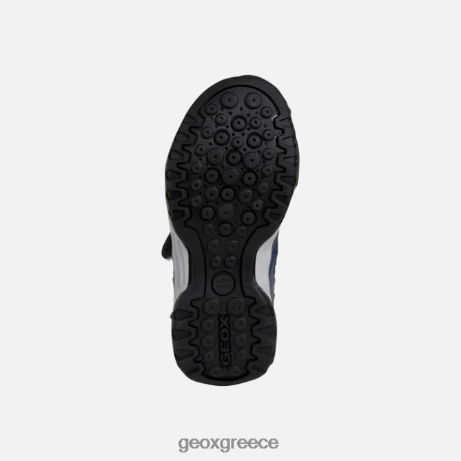 4DBLR01963 σκούρο γκρι/ναυτικό Geox borealis αγόρι