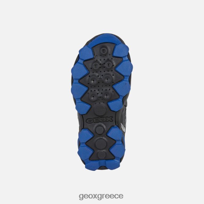 4DBLR01009 μαύρο κόκκινο Geox buller junior