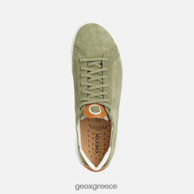 4DBLR0103 φιστίκι/καμήλα Geox aerantis γυναίκα