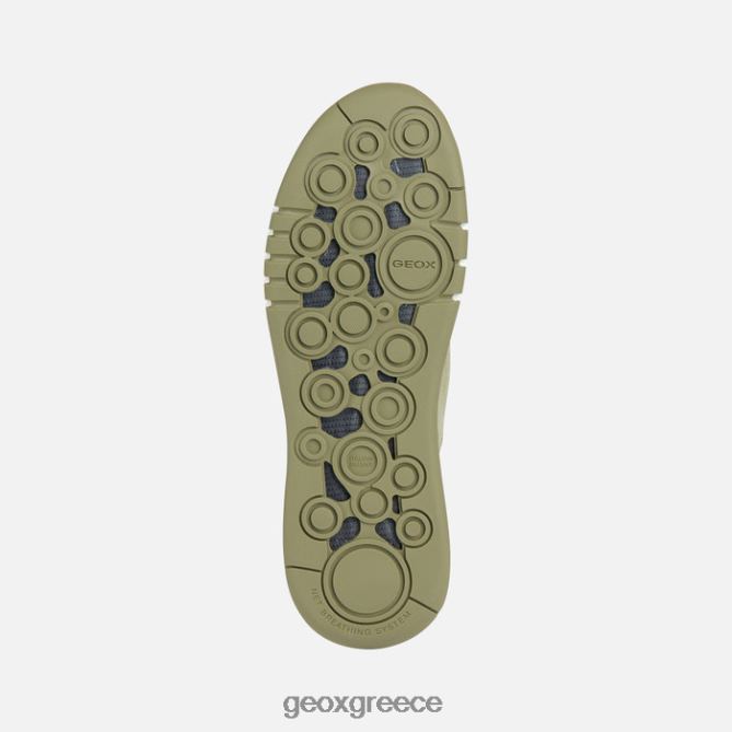 4DBLR0103 φιστίκι/καμήλα Geox aerantis γυναίκα